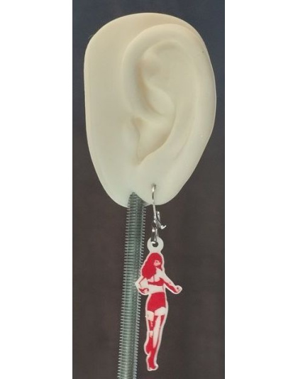 Boucles d'oreilles "Bettie Page" – Style Pin-up &amp; Vintage