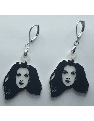Boucles d'oreilles "Céline Dion" – Style Fan Art &amp; Original